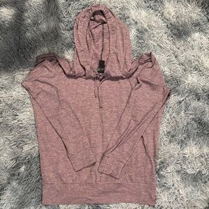 Skechers Pink Long Sleeve Hoodie Sweatshirt